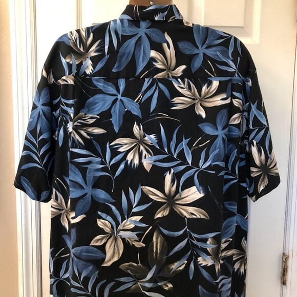Vintage Havana Jack's Cafe Hawaiian Tropical Men's Casual Shirt Large - Picture 7 of 7